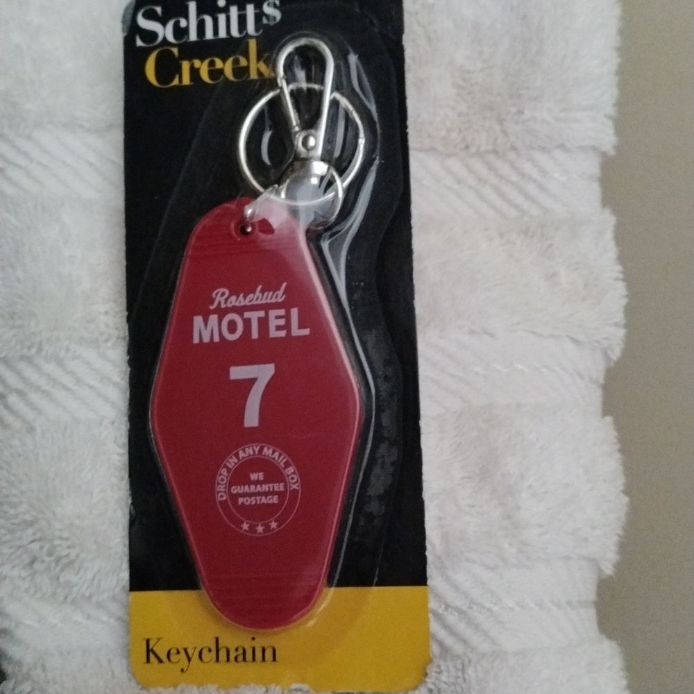 Schitts Creek Retro Key Chain NWT